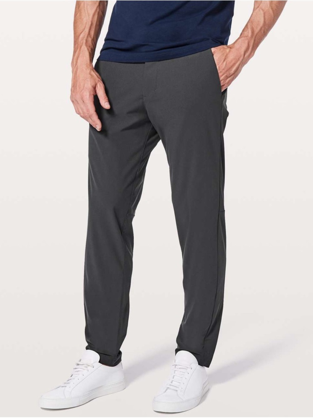 Lululemon Commission Pant Classic Warpstreme 32" Men’s Size 30 Grey Obsidian